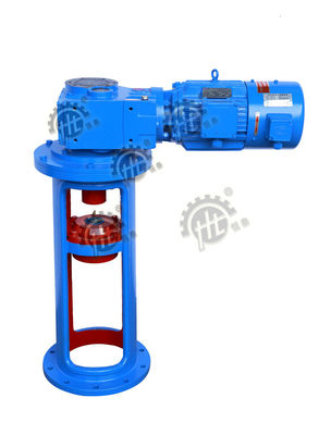 Helical Bevel Shaft Mounted Speed Reducer Power Transmission Gearbox