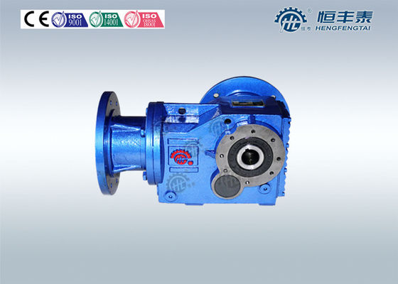 Helical Bevel Shaft Mounted Speed Reducer Power Transmission Gearbox